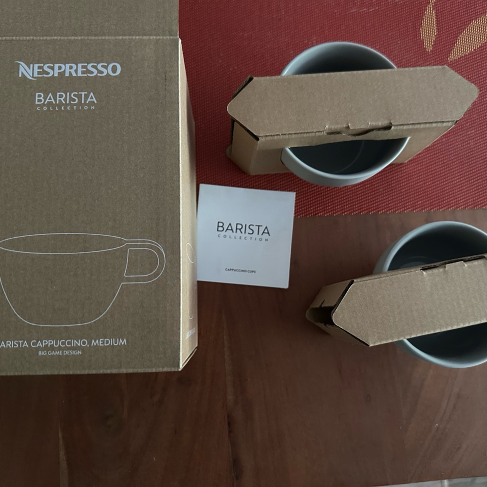Nespresso TWO Barista Cappucino Cups (Medium)